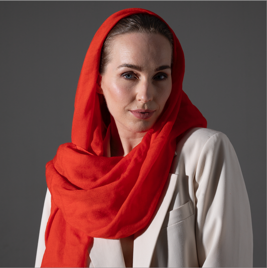 Orange Scarf