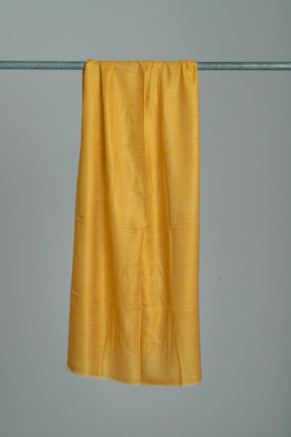 Golden Yellow Cashmere Scarf