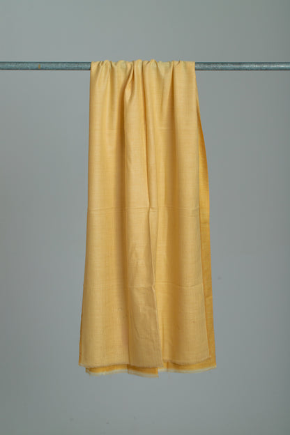 Golden Yellow Cashmere Scarf